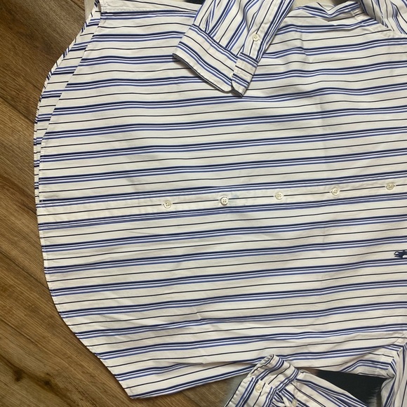 Ralph Lauren long-sleeve, button-down shirt, Classic Fit Striped Oxford Shirt - Picture 5 of 7